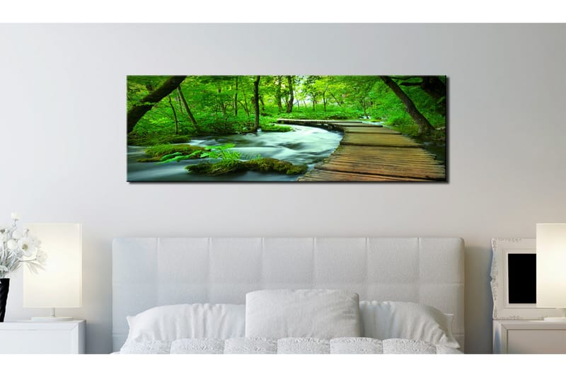 Tavla Forest Broadwalk 135x45 cm - Inredning - Tavlor & konst - Canvastavlor