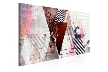 Tavla Geometric Background (1 Part) Narrow 120x40 - Artgeist sp. z o. o. - Inredning - Tavlor & konst - Canvastavlor