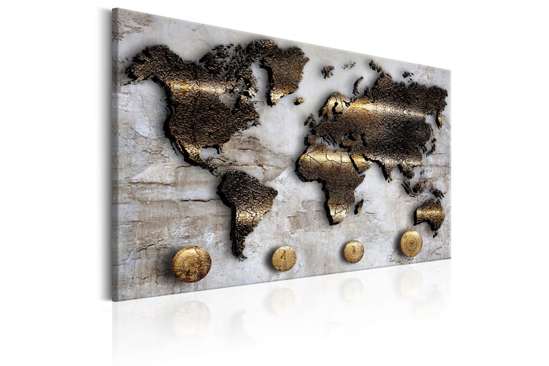 Tavla Golden Journey 120x80 - Artgeist sp. z o. o. - Inredning - Tavlor & konst - Canvastavlor