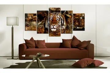 Tavla Golden Jungle 100x50 - Artgeist sp. z o. o. - Inredning - Tavlor & konst - Canvastavlor