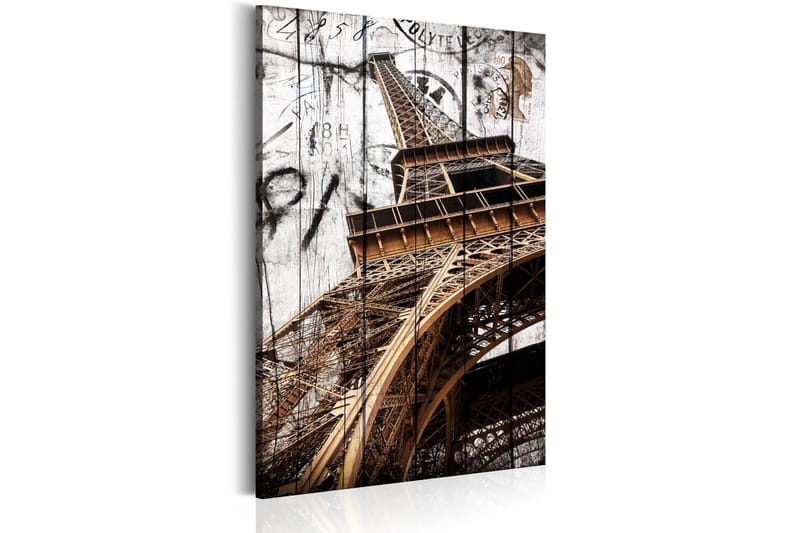 Tavla Greetings from Paris 80x120 - Artgeist sp. z o. o. - Inredning - Tavlor & konst - Canvastavlor