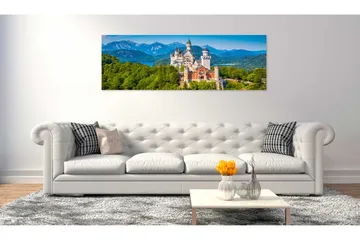 Tavla Magic Places Neuschwanstein Castle 150x50 cm - Inredning - Tavlor & konst - Canvastavlor