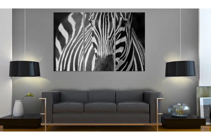Tavla Mrs Zebra 120x80 - Artgeist sp. z o. o. - Inredning - Tavlor & konst - Canvastavlor