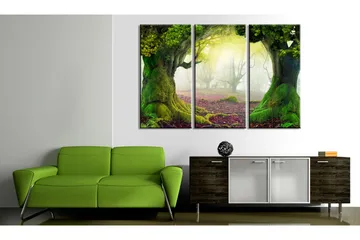 Tavla Mysterious Forest Triptych 60x40 - Artgeist sp. z o. o. - Inredning - Tavlor & konst - Canvastavlor