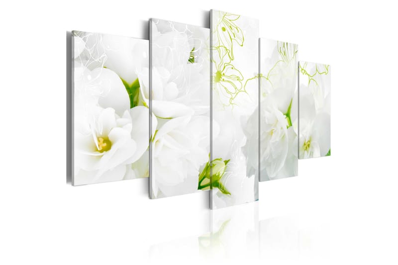 Tavla Natural White 100x50 - Artgeist sp. z o. o. - Inredning - Tavlor & konst - Canvastavlor