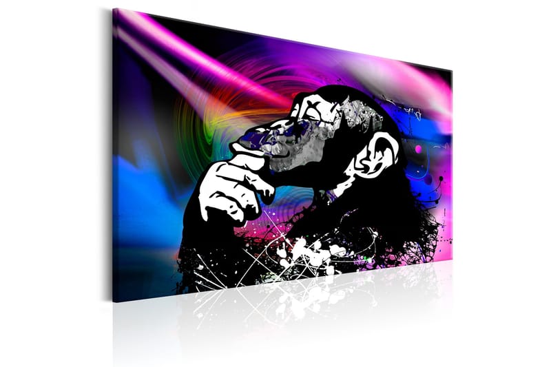Tavla Neon Party 60x40 cm - Inredning - Tavlor & konst - Canvastavlor