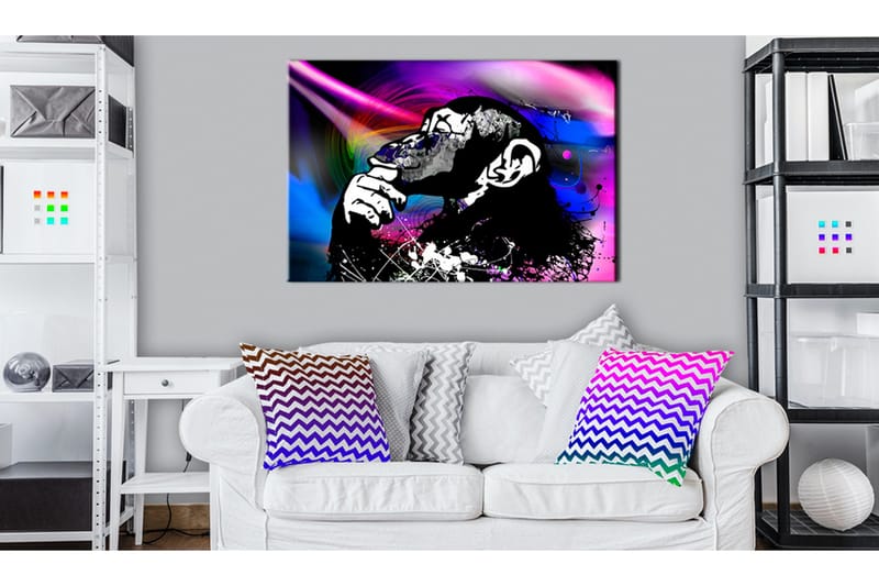 Tavla Neon Party 60x40 cm - Inredning - Tavlor & konst - Canvastavlor