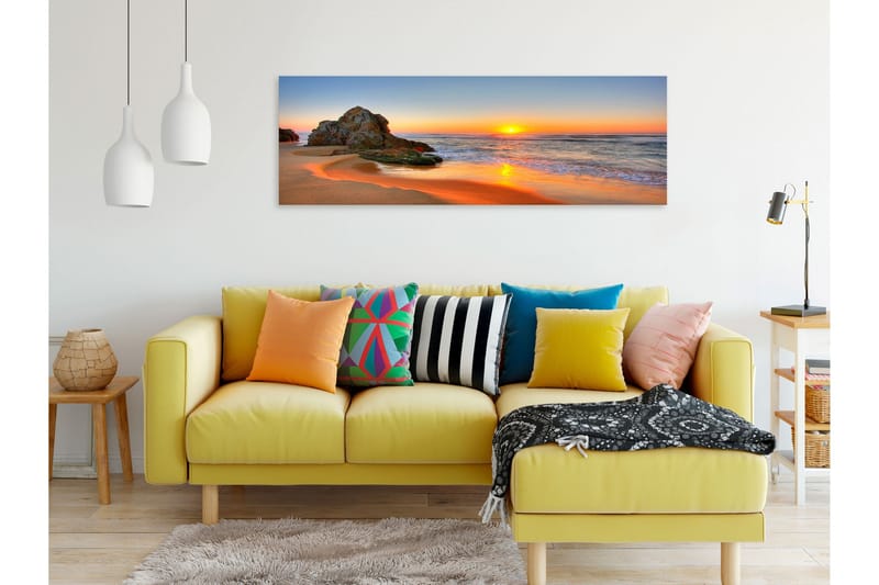 Tavla New Day (1 Part) Narrow 135x45 cm - Inredning - Tavlor & konst - Canvastavlor