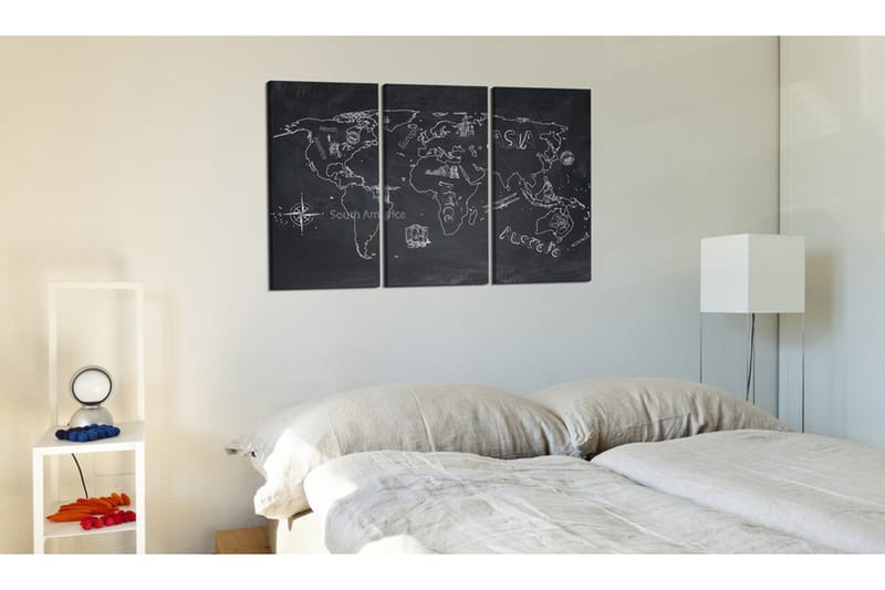 Tavla Resor breddar sinnet triptyken 90x60 - Artgeist sp. z o. o. - Inredning - Tavlor & konst - Canvastavlor