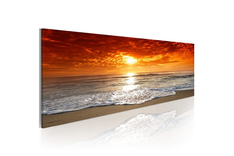 Tavla Romantic sunset 135x45 cm - Inredning - Tavlor & konst - Canvastavlor