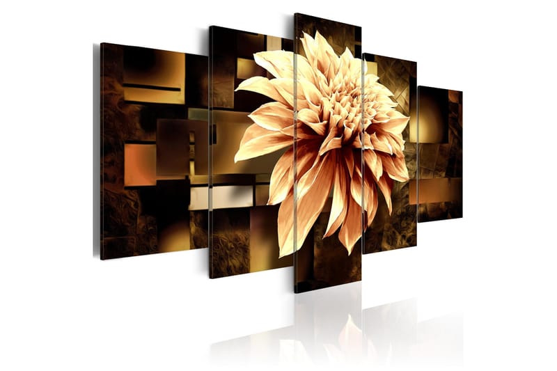 Tavla Royal Dahlia 100x50 - Artgeist sp. z o. o. - Inredning - Tavlor & konst - Canvastavlor