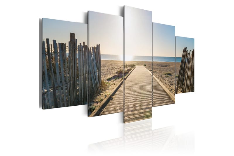 Tavla Sea Promenade 200x100 - Artgeist sp. z o. o. - Inredning - Tavlor & konst - Canvastavlor