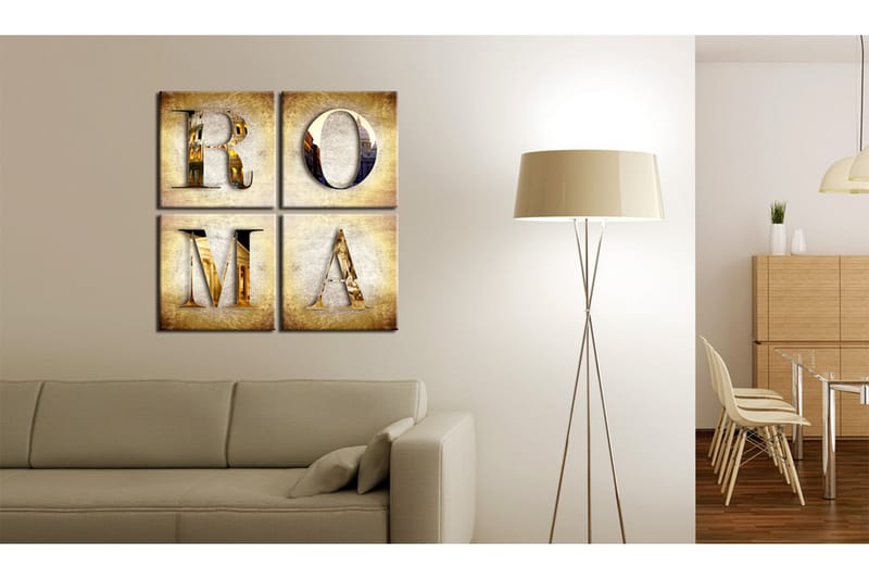Tavla Semester Rom 40x40 - Artgeist sp. z o. o. - Inredning - Tavlor & konst - Canvastavlor