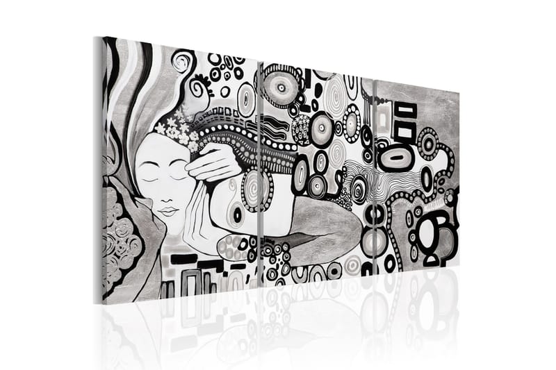 Tavla Silver Kiss 60x30 - Artgeist sp. z o. o. - Inredning - Tavlor & konst - Canvastavlor