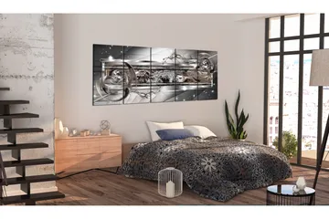 Tavla Silver Shine 225x90 - Artgeist sp. z o. o. - Inredning - Tavlor & konst - Canvastavlor
