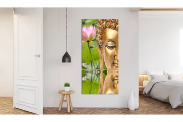 Tavla Statue With A Flower 30x60 - Artgeist sp. z o. o. - Inredning - Tavlor & konst - Canvastavlor