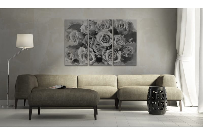 Tavla Tolv Roses Triptych 60x40 - Artgeist sp. z o. o. - Inredning - Tavlor & konst - Canvastavlor