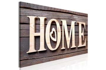 Tavla Wooden Home (1 Part) Narrow 120x40 - Inredning - Tavlor & konst - Canvastavlor