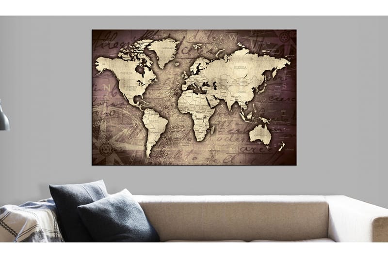 Tavla Precious World 90x60 - Artgeist sp. z o. o. - Inredning - Tavlor & konst - Canvastavlor
