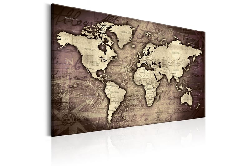 Tavla Precious World 90x60 - Artgeist sp. z o. o. - Inredning - Tavlor & konst - Canvastavlor