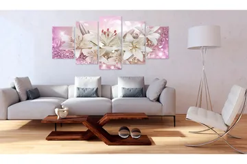 Tavla Pink Courtship 200x100 - Artgeist sp. z o. o. - Inredning - Tavlor & konst - Canvastavlor