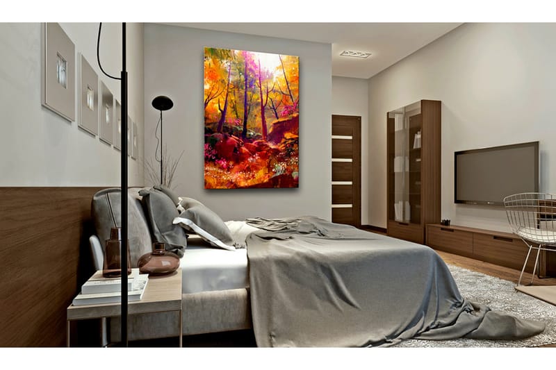 Tavla Painted Forest      40x60 - Artgeist sp. z o. o. - Inredning - Tavlor & konst - Canvastavlor