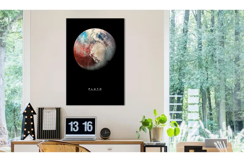 Tavla Pluto (1 Part) Vertical 60x90 - Artgeist sp. z o. o. - Inredning - Tavlor & konst - Canvastavlor