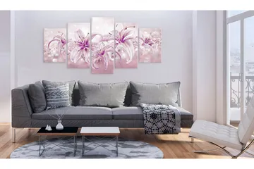 Tavla Purple Harmony 200x100 - Artgeist sp. z o. o. - Inredning - Tavlor & konst - Canvastavlor