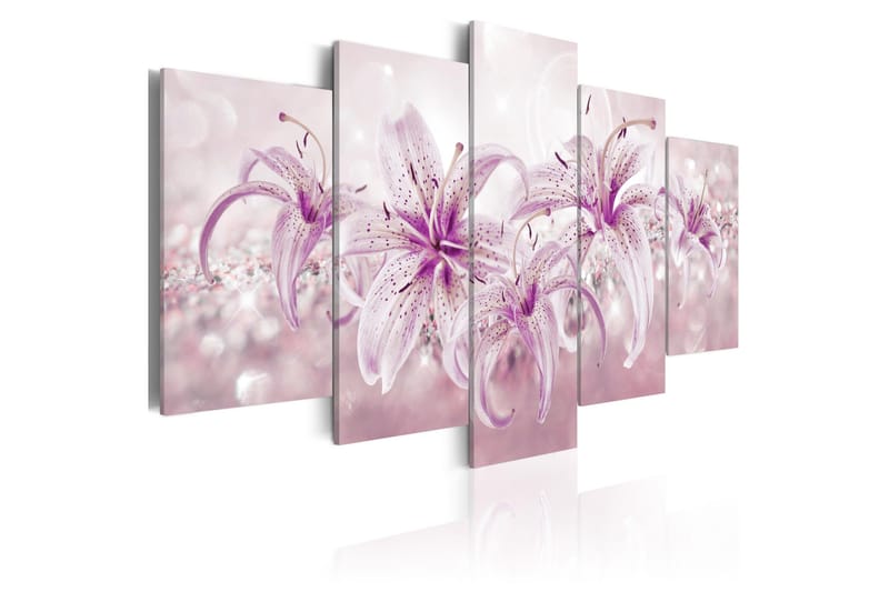 Tavla Purple Harmony 200x100 - Artgeist sp. z o. o. - Inredning - Tavlor & konst - Canvastavlor