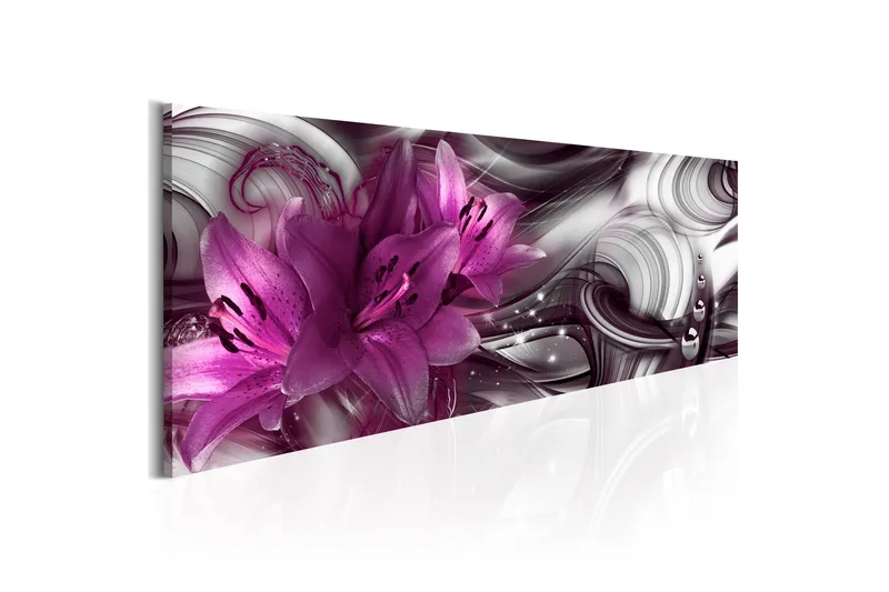 Tavla Purple Depth 135x45 - Artgeist sp. z o. o. - Inredning - Tavlor & konst - Canvastavlor