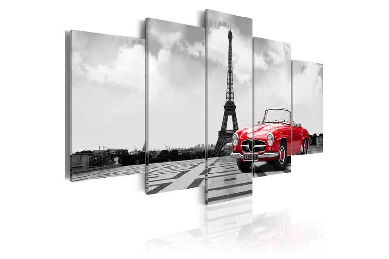 Tavla Parisian Car 100x50 - Artgeist sp. z o. o. - Inredning - Tavlor & konst - Canvastavlor