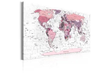 Tavla Pink Frontiers 120x80 - Artgeist sp. z o. o. - Inredning - Tavlor & konst - Canvastavlor