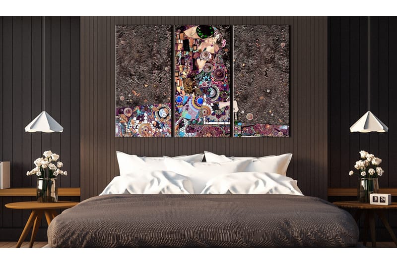 Tavla Patches Of Love 90x60 - Artgeist sp. z o. o. - Inredning - Tavlor & konst - Canvastavlor