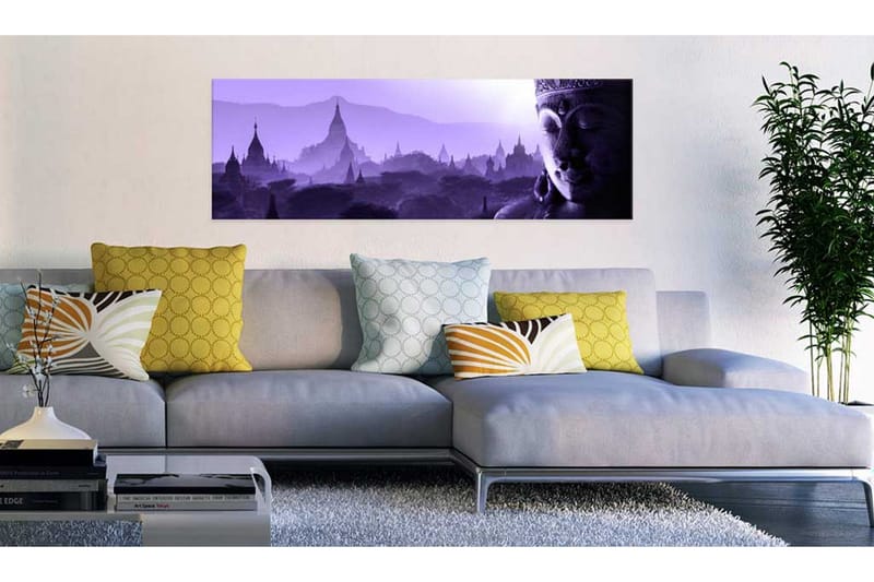 Tavla Purple Zen 135x45 cm - Inredning - Tavlor & konst - Canvastavlor