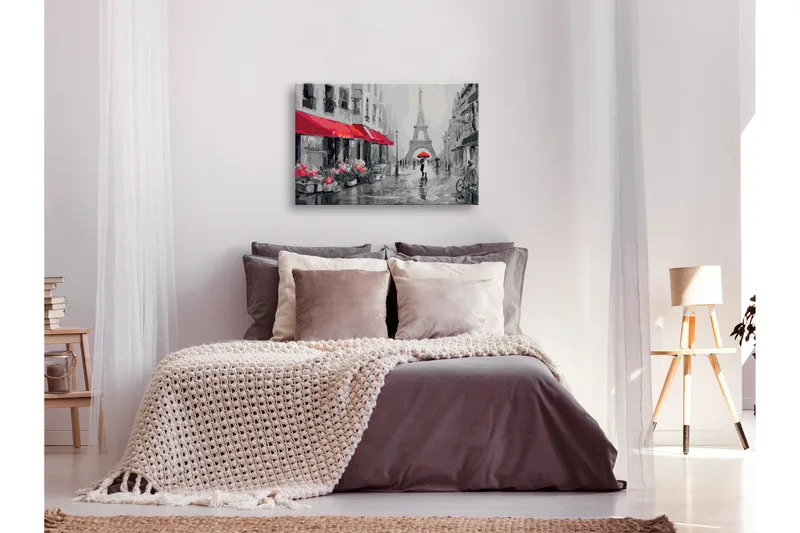 Gör-det-själv Målningar Rainy Paris  60x40 cm - Artgeist sp. z o. o. - Inredning - Tavlor & konst - Måla själv