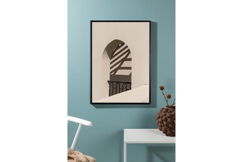 Poster Balcony 21x30 cm - Vit - Inredning - Tavlor & konst - Posters & prints