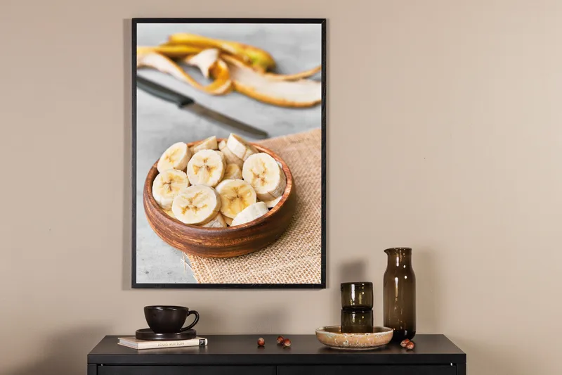 Poster Banana 21x30 cm - Gul - Inredning - Tavlor & konst - Posters & prints