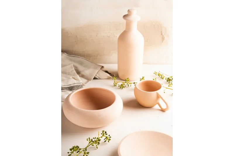 Poster Ceramics 50x70 cm - Beige - Inredning - Tavlor & konst - Posters & prints