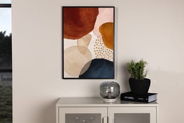 Poster Circles 21x30 cm - Beige - Inredning - Tavlor & konst - Posters & prints