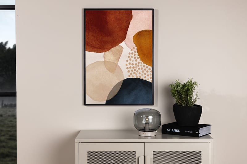 Poster Circles 21x30 cm - Beige - Inredning - Tavlor & konst - Posters & prints