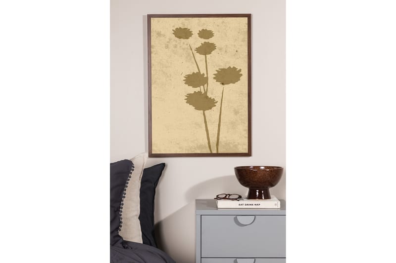 Poster Flower art 21x30 cm - Beige - Inredning - Tavlor & konst - Posters & prints
