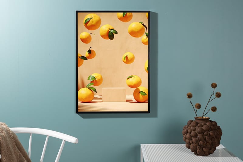Poster Lemons 70x100 cm - Beige - Inredning - Tavlor & konst - Posters & prints