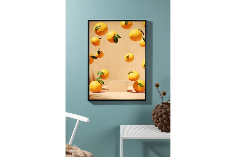 Poster Lemons 70x100 cm - Beige - Inredning - Tavlor & konst - Posters & prints