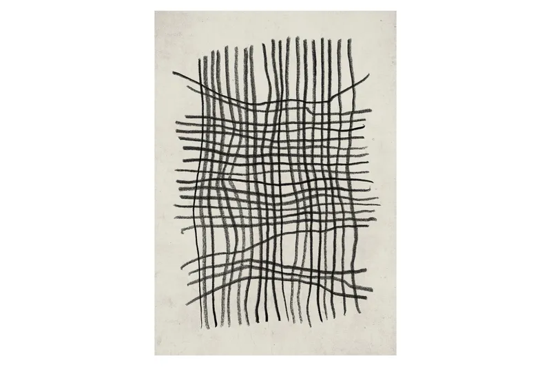 Poster Linework 70x100 cm - Beige/Svart - Inredning - Tavlor & konst - Posters & prints