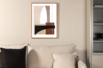 Poster Materials 70x100 cm - Vit/Beige - Inredning - Tavlor & konst - Posters & prints