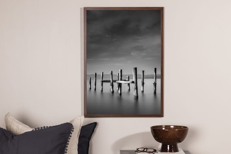 Poster Ocean 70x100 cm - Svart/Vit - Inredning - Tavlor & konst - Posters & prints