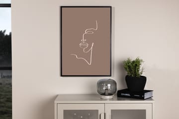 Poster Siluette 70x100 cm - Brun - Inredning - Tavlor & konst - Posters & prints