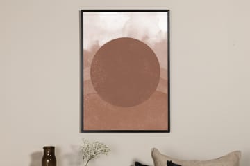 Poster Soft shades 21x30 cm - Brun - Inredning - Tavlor & konst - Posters & prints