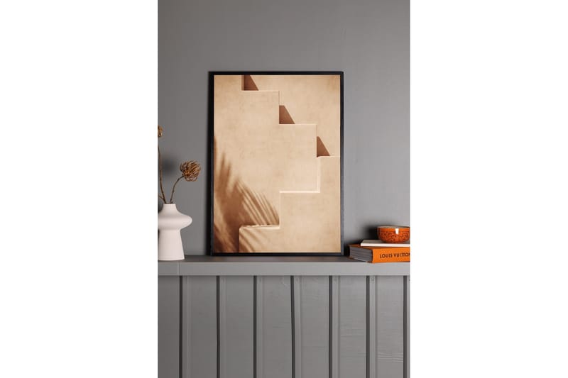 Poster Stairs 70x100 cm - Ljus Orange - Inredning - Tavlor & konst - Posters & prints