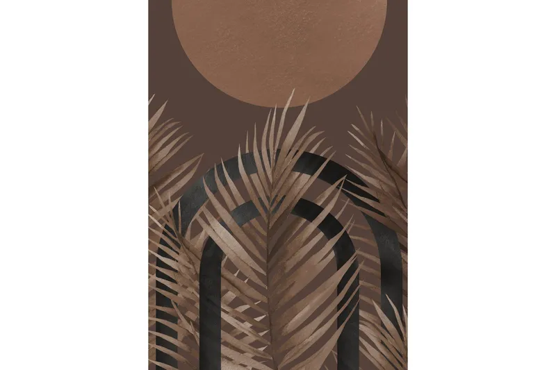 Poster Structures 70x100 cm - Brun - Inredning - Tavlor & konst - Posters & prints